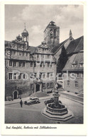 Bad Hersfeld - Rathaus Mit Lullusbrunnen - Old Postcard - 1953 - Germany - Used - Bad Hersfeld