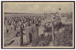 Dt- Reich (008468) Postkarte, Nordseebad Nordaney, Am Nordstrand Unterm Hackenkreuz, Gelaufen Am 30.6.1938 - Cartas