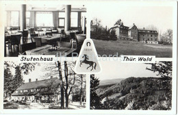 Ferienheim Und Berggaststatte VEB Zeiss - Stutenhaus Bei Schmiedefeld - Old Postcard - 1958 - Germany DDR - Used - Schmiedefeld