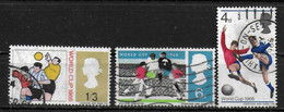 GRANDE BRETAGNE  N° 441/43  Oblitere   Cup 1966 Football Soccer Fussball - 1966 – Angleterre