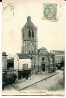 Delcampe - CPA - Carte Postale - France - Houilles - Place De L'Eglise - 1905 ( MO17933) - Houilles