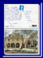 UK Great Britain Postcard Peterborough Guidhall Posted To Scotland Date Unreadable - Altri & Non Classificati