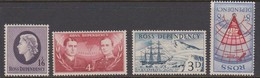 New Zealand-Ross Dependency  SG 1-4 1957 Definitives, Mint Never Hinged - Unused Stamps