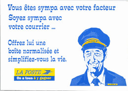 Publicité - La Poste - Facteur - Poste & Postini