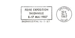 Département De La Moselle - Thionville - Flamme Secap SPECIMEN - Maschinenstempel (Werbestempel)