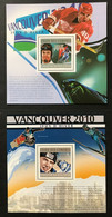 COMORES 2010 - NEUF**/MNH - BF 606 + 607 - JEUX OLYMPIQUES VANCOUVER - LUXE - CV 15 EUR - Winter 2010: Vancouver