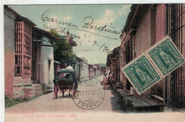 CUBA - Typical Street - Camargüey - 1908 - Cuba