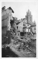 95-PONTOISE- JUIN 1940, RUE DE LA BRETONNERIE ET L'EGLISE ST-MACLOU - Pontoise