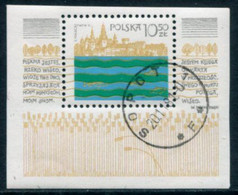 POLAND 1981 Vistula Programme Block Used.  Michel Block 86 - Gebruikt