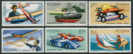 POLAND 1981 Model Sports MNH / **.  Michel 2757-62 - Ongebruikt