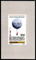 POLAND 1981 Gordon Bennett Balloon Championships Block MNH / **.  Michel Block 85 - Blocks & Kleinbögen