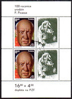 POLAND 1981 Picasso Centenary Block Used.  Michel Block 84 - Gebruikt