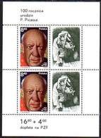 POLAND 1981 Picasso Centenary Block MNH / **.  Michel Block 84 - Neufs