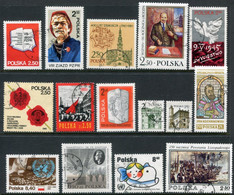 POLAND 1980 Fourteen Commemorative Issues Used. - Used Stamps