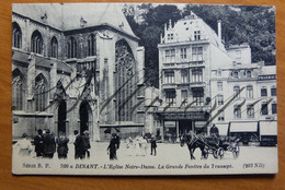 Dinant Eglise N. D. Grande Fenétre Du Transept. Hotel Restaurant Citadelle. Serie B.P.  700 A -203 ND - Dinant