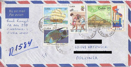 CUBA. 1993/Habana, Reg.-envelope/mixed-franking. - Covers & Documents