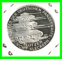 ALEMANIA MEDALLA PLATA ( MONEDA PLATA ) CONMEMORATIVA - GERALOBERST HEINZ GUDERIAN 1888-1954 - 26.00 Gr PLATA 40 MM - Collezioni