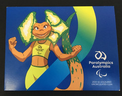 (YY 9) New Australian $ 2.00 Paralympic Limited Edition Toyko COIN By Royal Australian Mint (in Presentation Pack) - Other & Unclassified