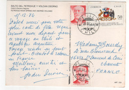 Timbres , Stamps Dont " Ordre Militaire De Malte " Sur Cp , Carte , Postcard Du 19/12/1984 - Cile
