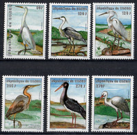 8 RB14 Congo 2001 Birds Oiseaux Aves 6v Mnh Nsc RR - Unclassified