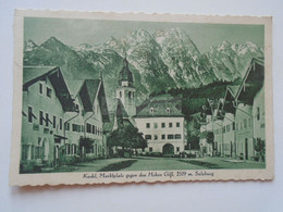 D182897  Österreich    Salzburg - Kuchl , Marktplatz Gegen Den Hohen Göll - Nicht Gelaufen - Ca 1920's - Kuchl