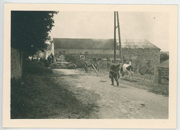Photo Campagne De France 1940 Drôle De Guerre Aisne Viels Maisons Wehrmacht Ruines Guerre WW2 Armée Allemande - 1939-45