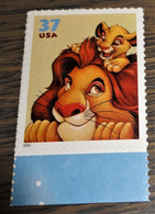 USA - 2004 - Postfris - Scott 3867 - Disney - Vriendschap - Mufasa En Simba - Neufs