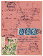 Bulletin De Versement Burdinne 1946 Belgique Héron Cyrille Malcors Timbres Fiscaux - Dokumente