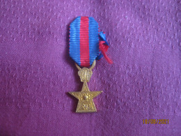 Ethiopia: Haile Selassie Medals Order Of Star Of Ethiopian Military Medal - Mini Medal - Other & Unclassified
