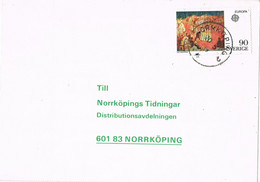 41490. Tarjeta Privada NORRKOPING (Sverige) Suecia 2009. Tema EUROPA - Covers & Documents