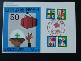 Carte Maximum Card National Safety 1977 Japon Japan Ref 765 - Tarjetas – Máxima