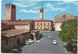 AA395 Foligno (Perugia) - Piazza San Domenico - Auto Cars Voitures / Viaggiata 1965 - Foligno