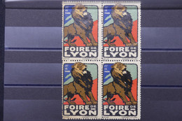 FRANCE - Bloc De 4 Vignettes De La Foire De Lyon  - L 104805 - Autres