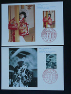 Carte Maximum Card (x2) Theatre Theater Kabuki 1991 Japon Japan Ref 769 - Cartoline Maximum