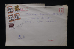 CHINE - Enveloppe Grand Format De Shanghai Pour La France En 1996 - Défauts - L 104828 - Briefe U. Dokumente