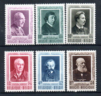 W-16 Belgique N° 892 à 897 *. A Saisir !!! - Unused Stamps
