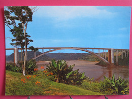 Visuel Très Peu Courant - Paraguay - Puente De La Amistad Paraguay - Brasil - R/verso - Paraguay