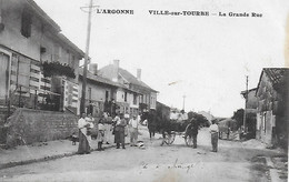 51)  VILLE Sur  TOURBE  -  La Grande Rue - Ville-sur-Tourbe