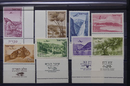 ISRAËL - Série Poste Aérienne Avec Tabs - L 104852 - Airmail
