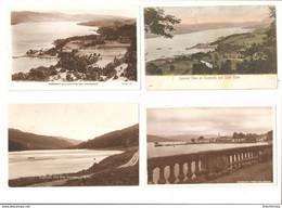 4 -- FOUR POSTCARDS OF INVERARAY ARGYLLSHIRE SCOTLAND - Argyllshire