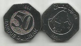 Lebanon 50 Livres 1996. High Grade - Libano