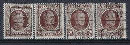 Houyoux Nr. 196 Voorafgestempeld Nr. 5501  A + B + C + D  GILLY 1930 ; Staat Zie Scan ! Inzet Aan 15 € ! - Roller Precancels 1930-..