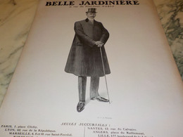 ANCIENNE PUBLICITE MODE  BELLE JARDINIERE 1908 - 1900-1940