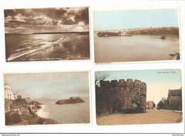 FOUR POSTCARDS OF TENBY PEMBROKESHIRE WALES - Pembrokeshire