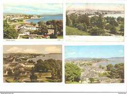 FOUR DUNOON ARGYLLSHIRE SCOTLAND  POSTCARDS - Argyllshire