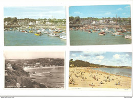 FOUR POSTCARDS OF SAUNDERSFOOT PEMBROKESHIRE WALES - Pembrokeshire