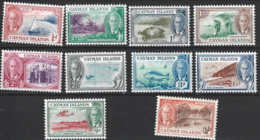 Cayman Islands  1950   SG 135-44   Unmounted Mint - Iles Caïmans