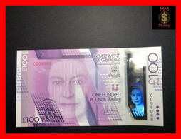 GIBRALTAR  100 £  21.8.2015  "commemorative"  Polymer   P. 40   UNC - Gibilterra