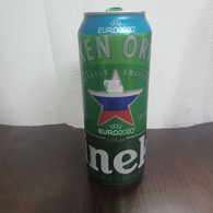 HOLLAND-Cans-Heineken-beer-EURO 2000-UEFA(5%)-(500ml)-(L1062616N2305)-(3)-very Good - Latas