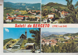 BERCETO PARMA SALUTI VEDUTE  VG - Parma